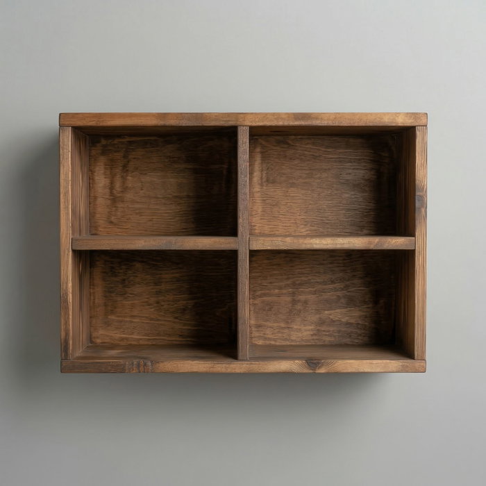 Hanah Home Raf307 Estantería Decorativa de Madera